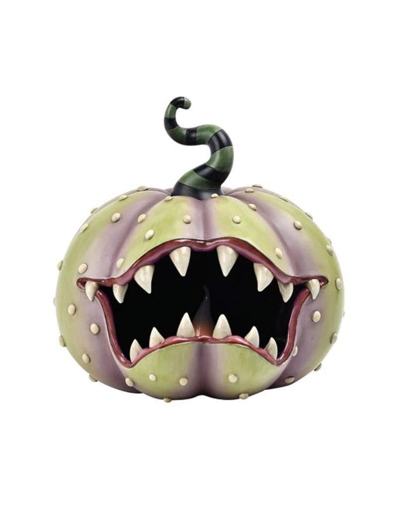 Fleischfressender Deko-Kürbis aus Kunstharz mit LED 28 x 28,5 x 28,5 cm Fleischfressender Deko-Kürbis aus Kunstharz mit LED 28 x 28,5 x 28,5 cm von CHAKS