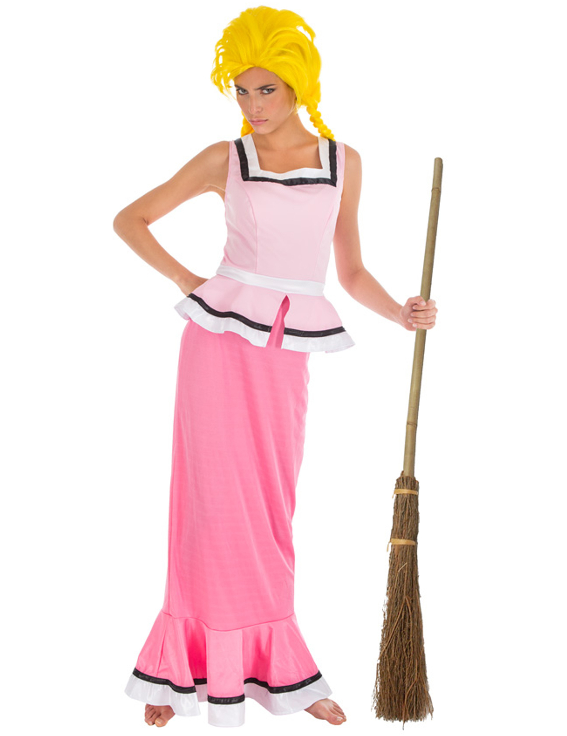 Gutemine-Damenkostüm Asterix und Obelix Faschingskostüm rosa-weiss Gutemine-Damenkostüm Asterix und Obelix Faschingskostüm rosa-weiss von CHAKS