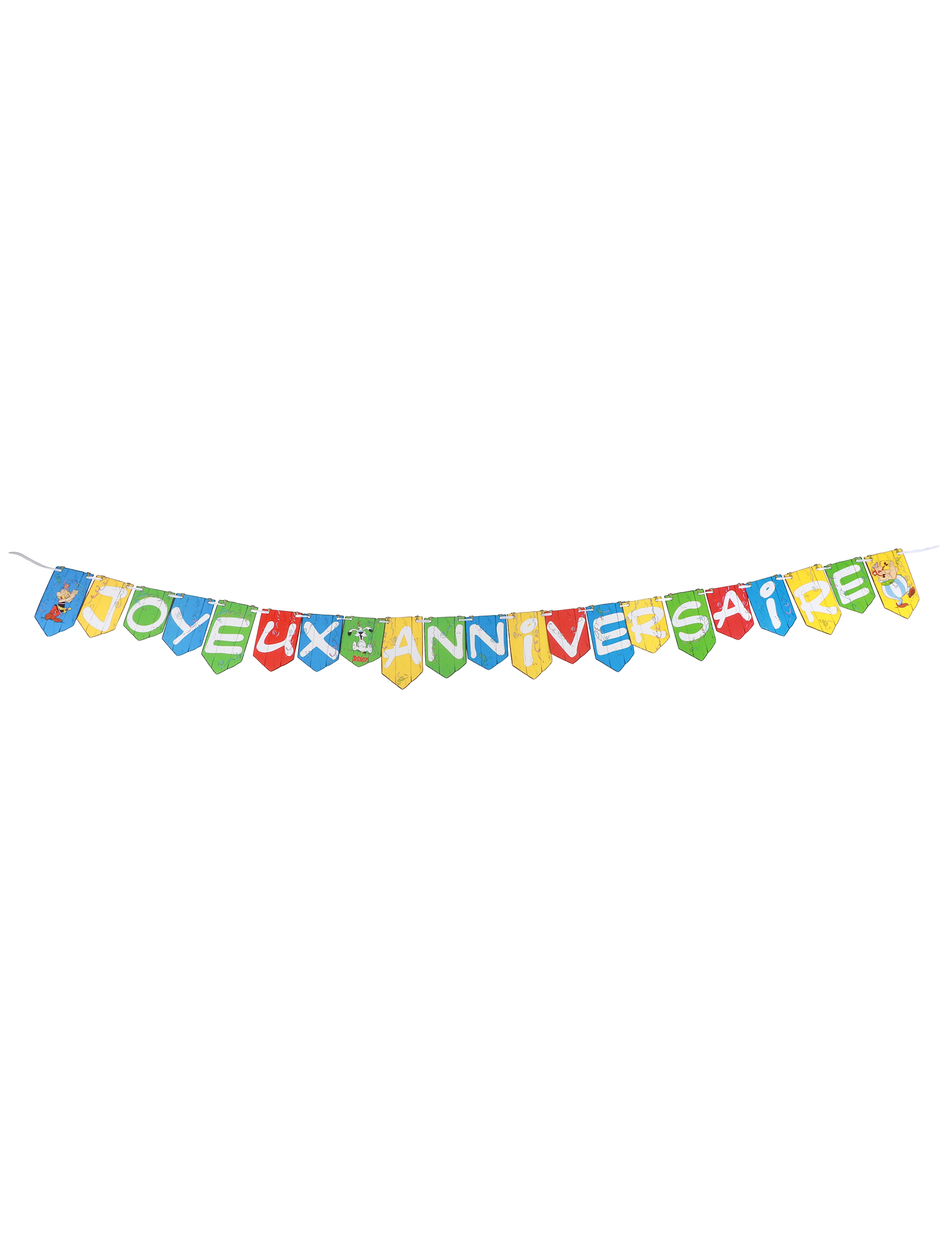 Happy Birthday Girlande, Asterix, 250 cm Happy Birthday Girlande, Asterix, 250 cm von CHAKS