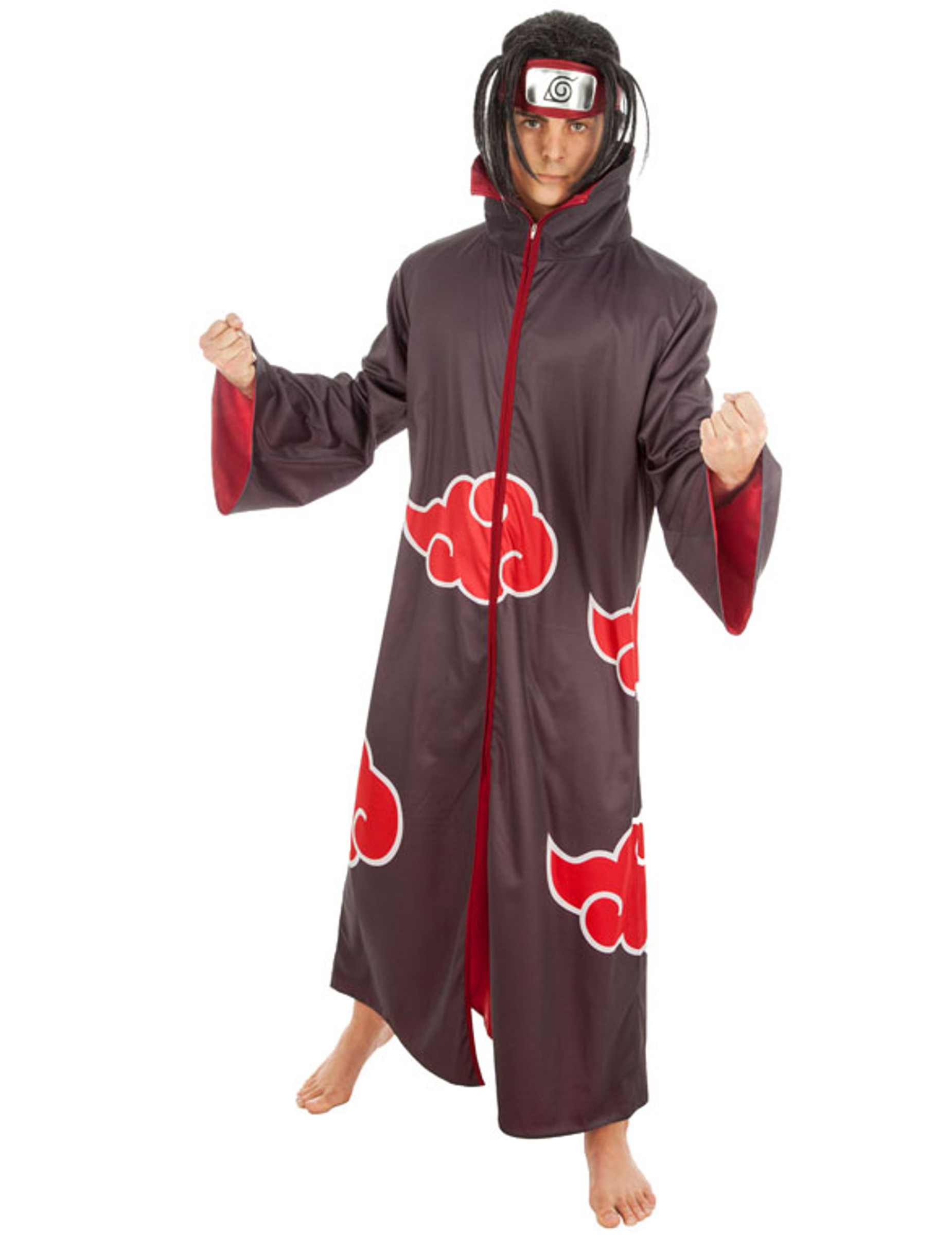 Itachi-Kostüm Naruto-Lizenzkostüm für Herren Akatsuki von CHAKS