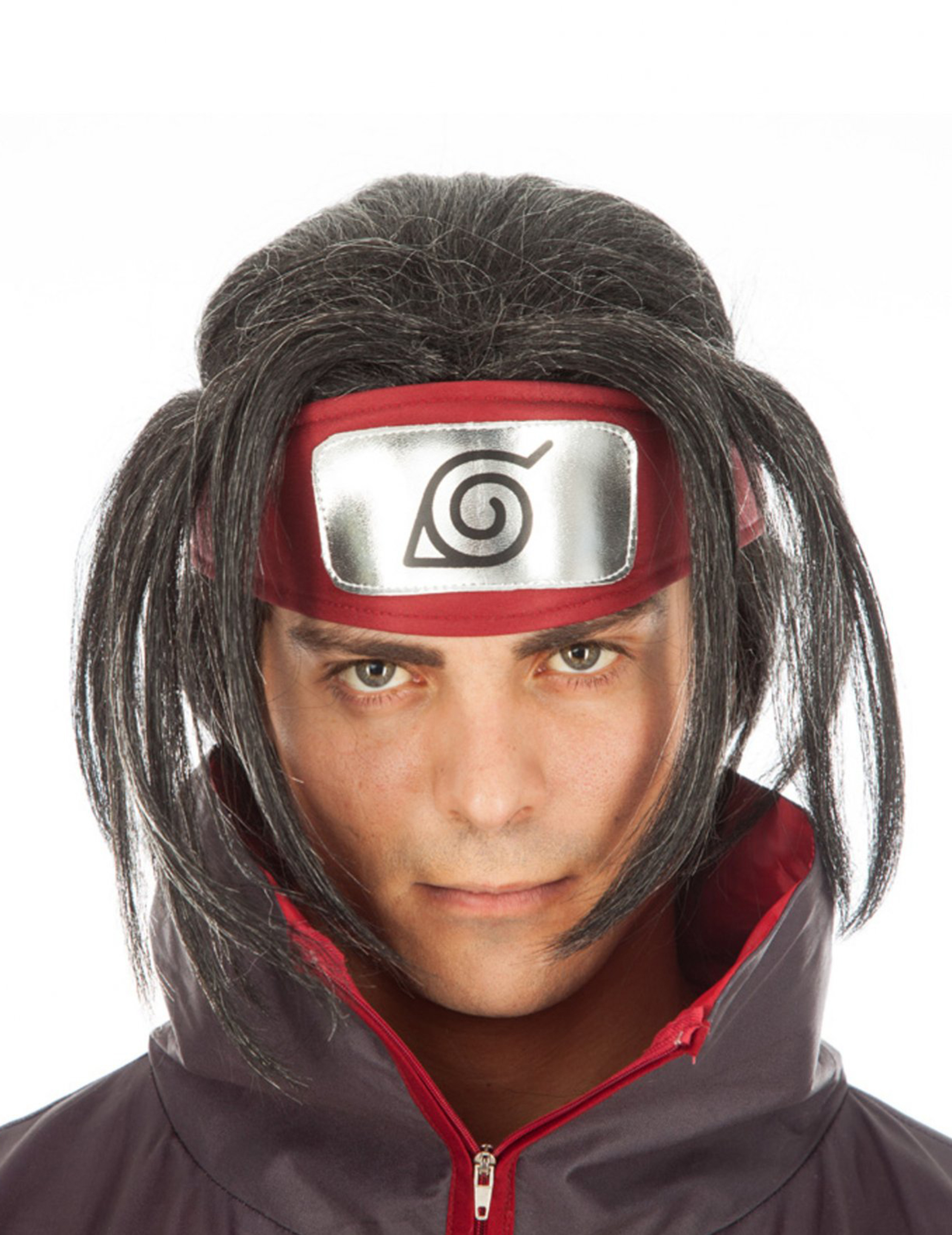Itachi-Perücke Naruto-Lizenzartikel Kostüm-Accessoire von CHAKS