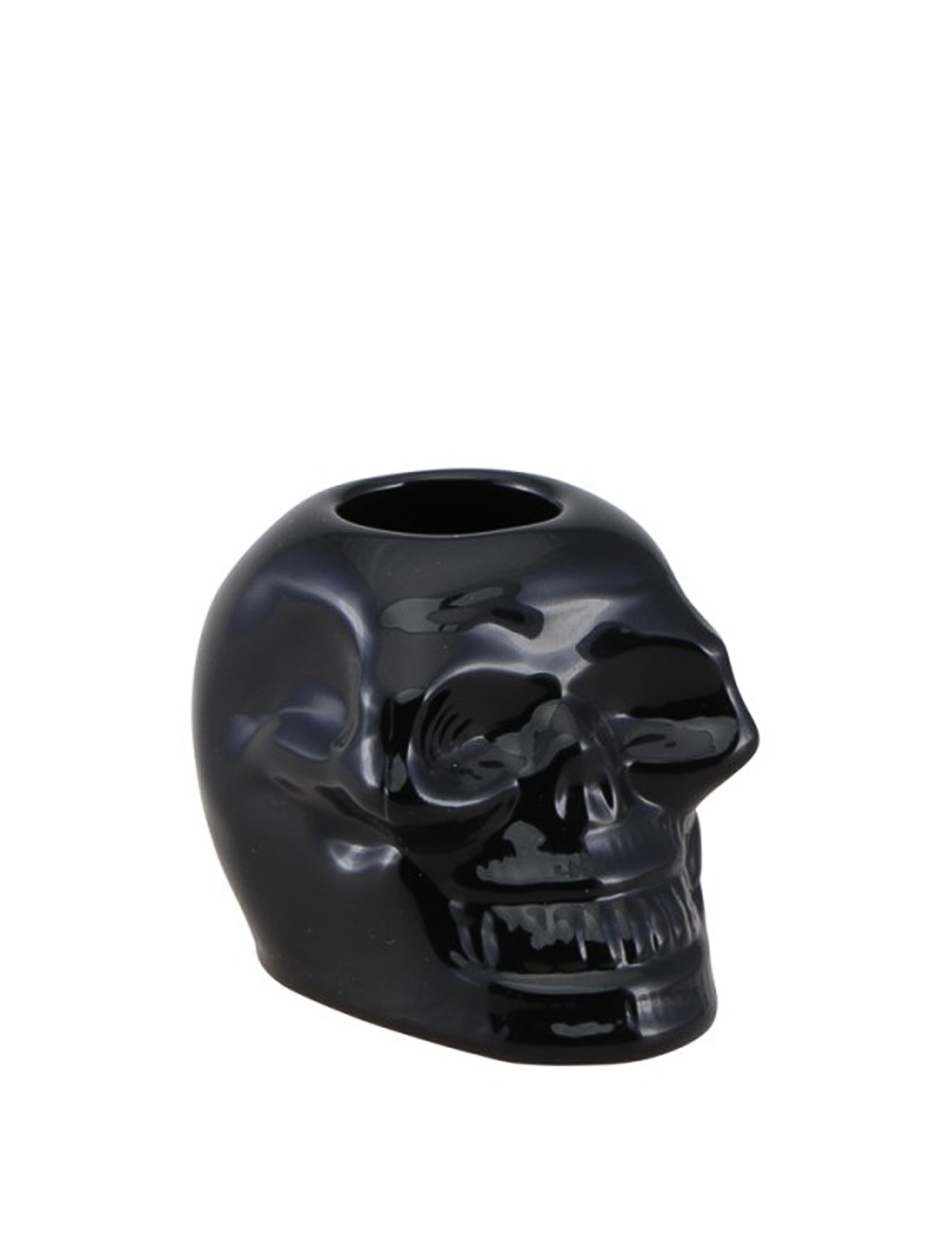 Kerzenhalter Totenkopf 5 x 7,2 x 5 cm Kerzenhalter Totenkopf 5 x 7,2 x 5 cm von CHAKS