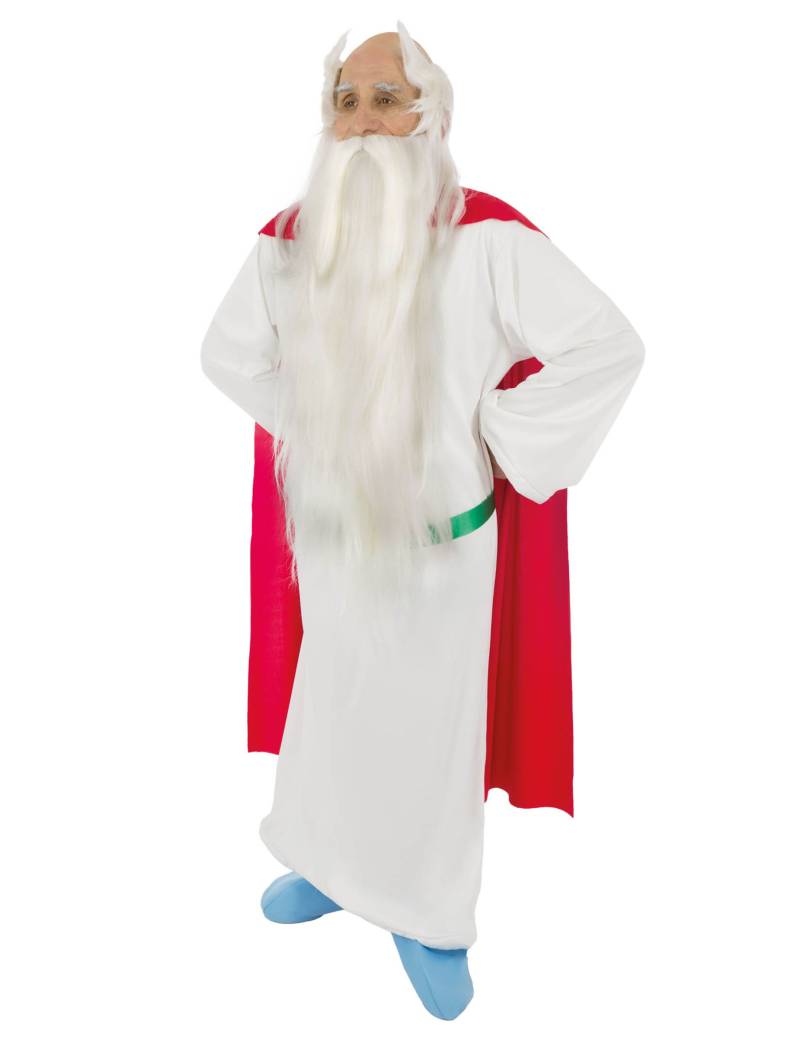Miraculix-Lizenzkostüm Druiden-Kostüm weiss-rot Miraculix-Lizenzkostüm Druiden-Kostüm weiss-rot von CHAKS