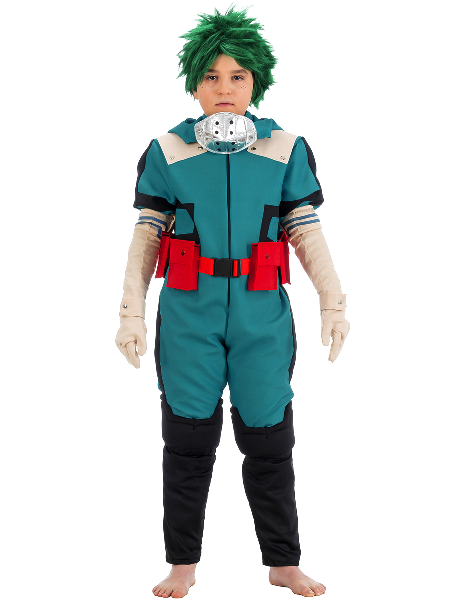 My Hero Academia Kinderkostüm Izuku Midoriya türkis von CHAKS