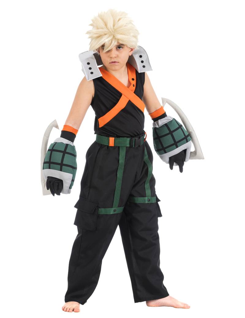 My Hero Academia Kinderkostüm Katsuki Bakugo schwarz-orange von CHAKS