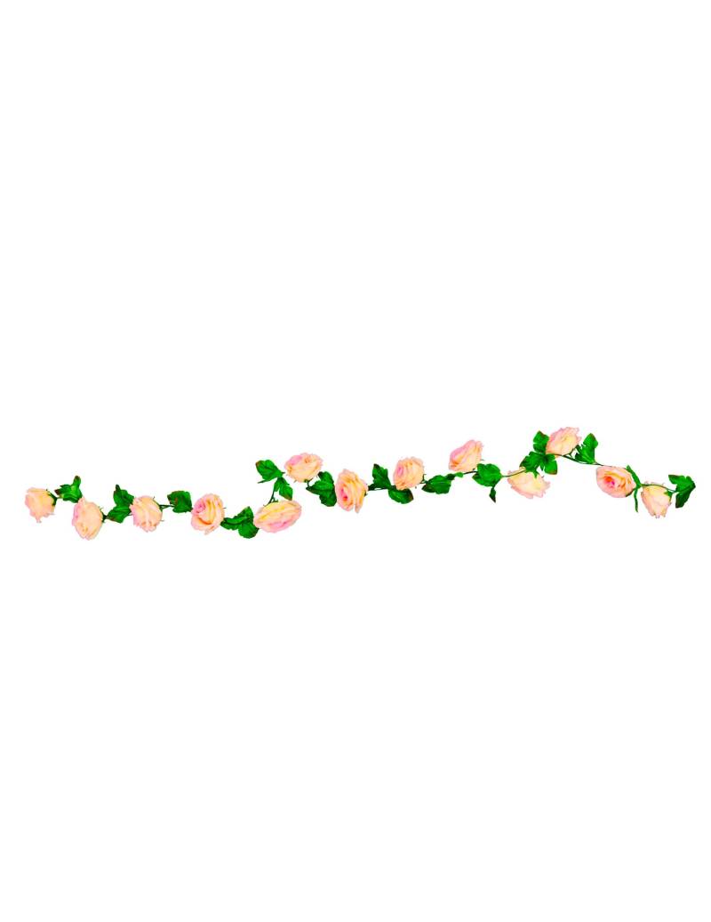 Rosa Rosengirlande 220 cm für Hochzeiten Rosa Rosengirlande 220 cm für Hochzeiten von CHAKS