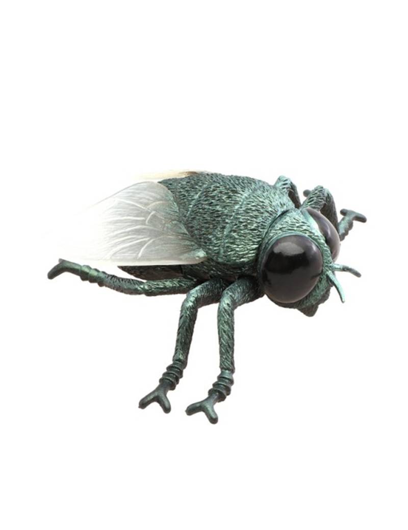 Schillernde Fliege aus Plastik, 13 cm, grün Schillernde Fliege aus Plastik, 13 cm, grün von CHAKS