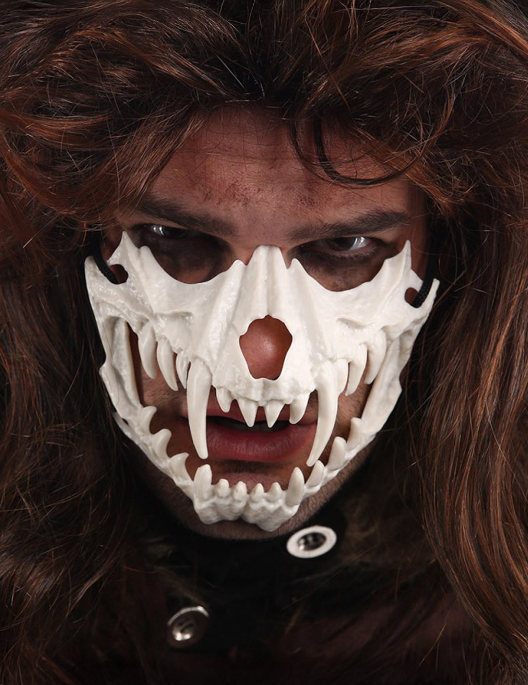 Skelettkiefer-Maske für Erwachsene Skelettkiefer-Maske für Erwachsene von CHAKS