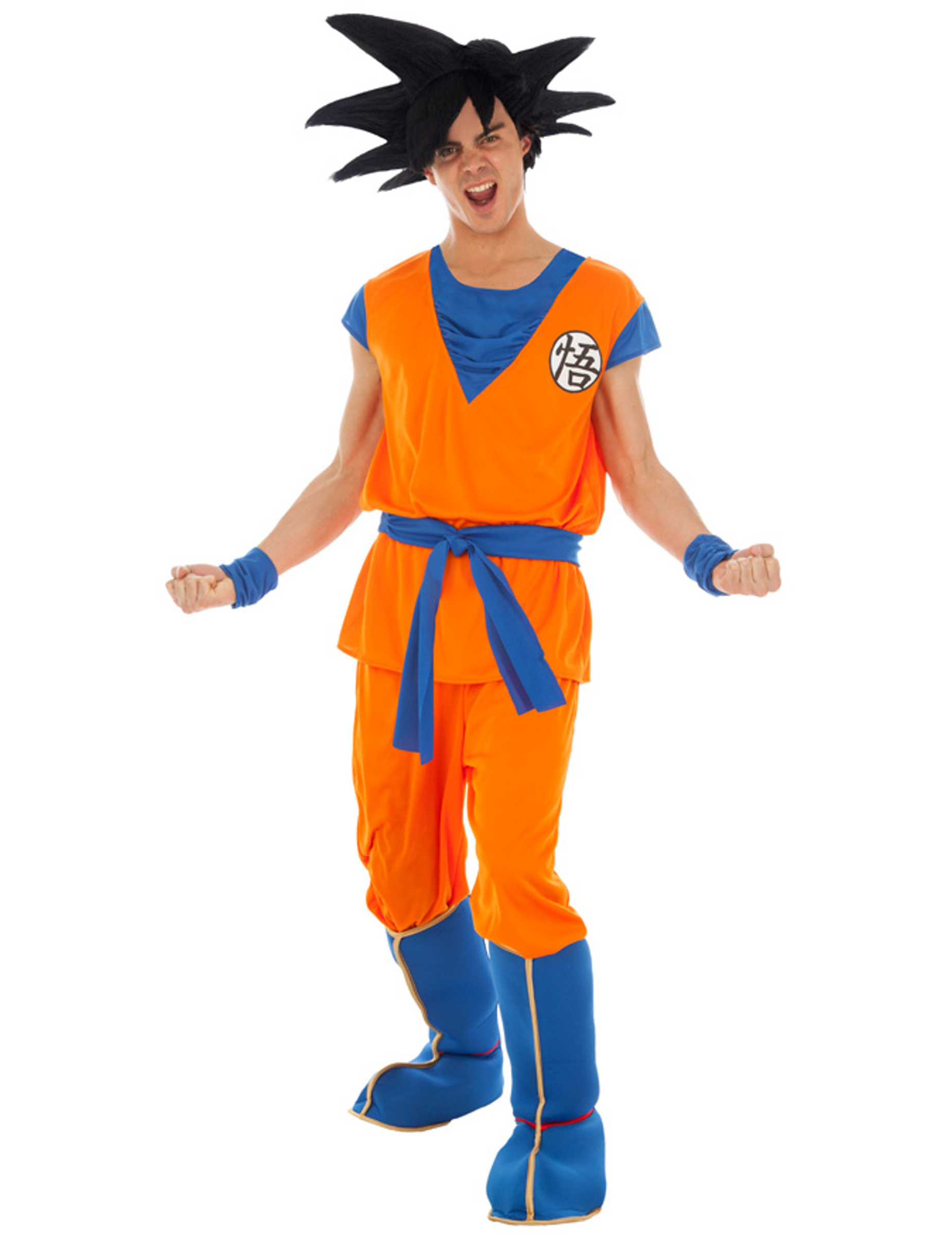 Son Goku-Kostüm Dragonball Z-Kostüm orange von CHAKS