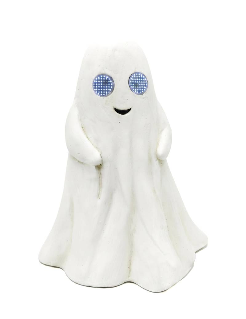 Summerween Deko-Gespenst aus Magnesia mit LED-Augen 34,5 x 24 x 42 cm Summerween Deko-Gespenst aus Magnesia mit LED-Augen 34,5 x 24 x 42 cm von CHAKS
