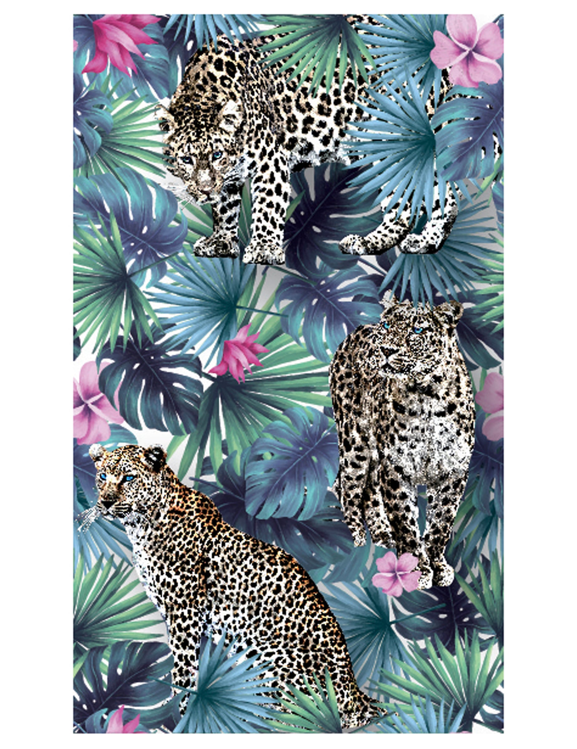 Tischläufer Leopard Vliesstoff Dschungel 30 cm x 5 m Tropisch Tischläufer Leopard Vliesstoff Dschungel 30 cm x 5 m Tropisch von CHAKS