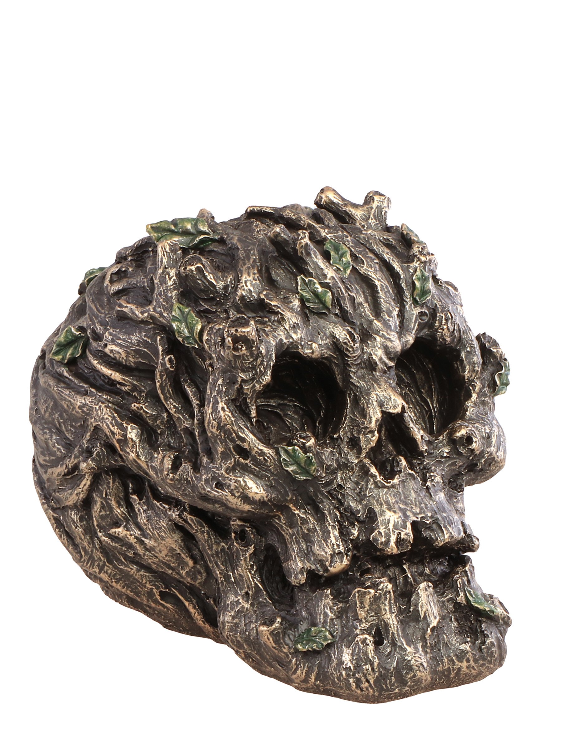 Totenkopf aus Kunstharz Zauberwald 14 cm Halloween Deko Totenkopf aus Kunstharz Zauberwald 14 cm Halloween Deko von CHAKS