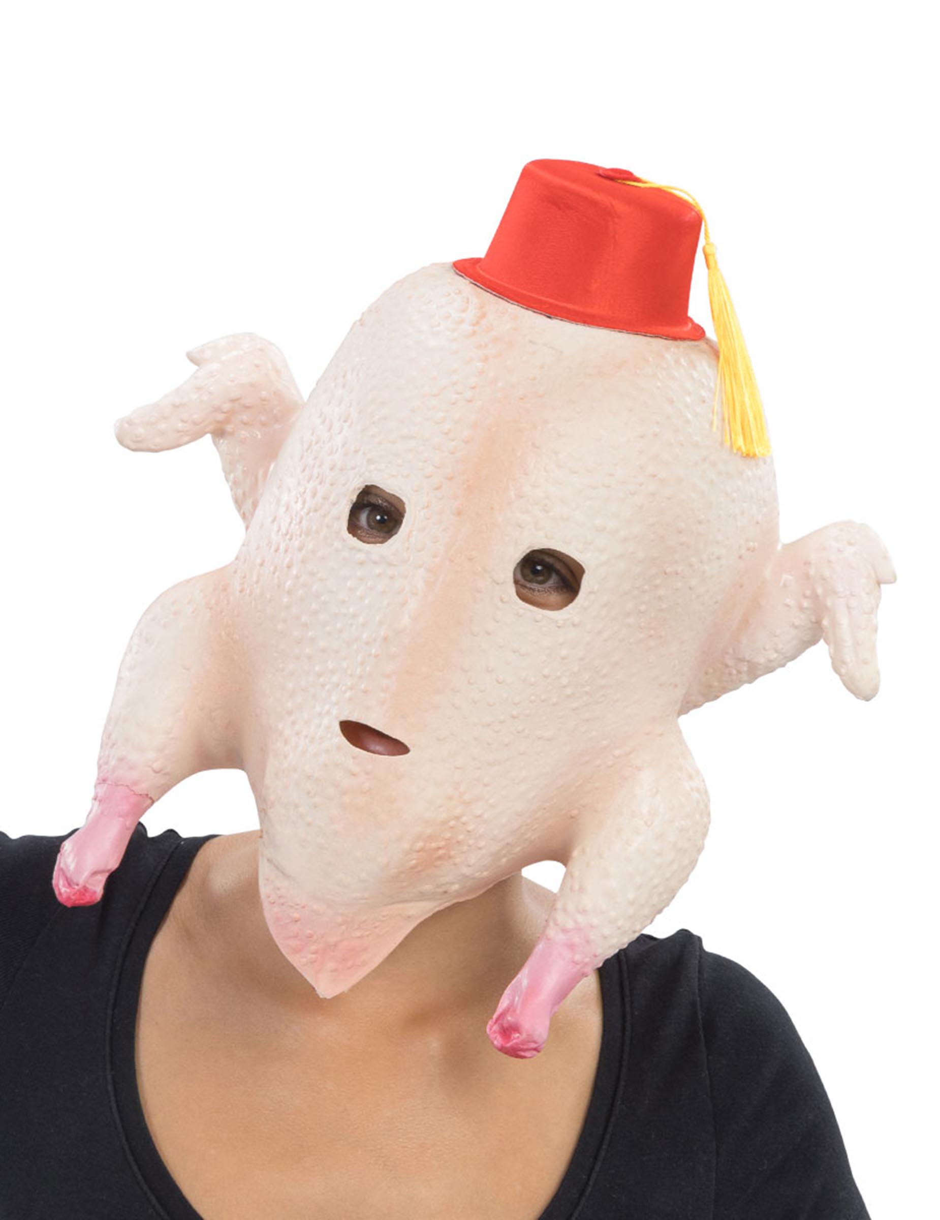Truthahn-Maske mit Hut für Erwachsene und Kinder Truthahn-Maske mit Hut für Erwachsene und Kinder von CHAKS