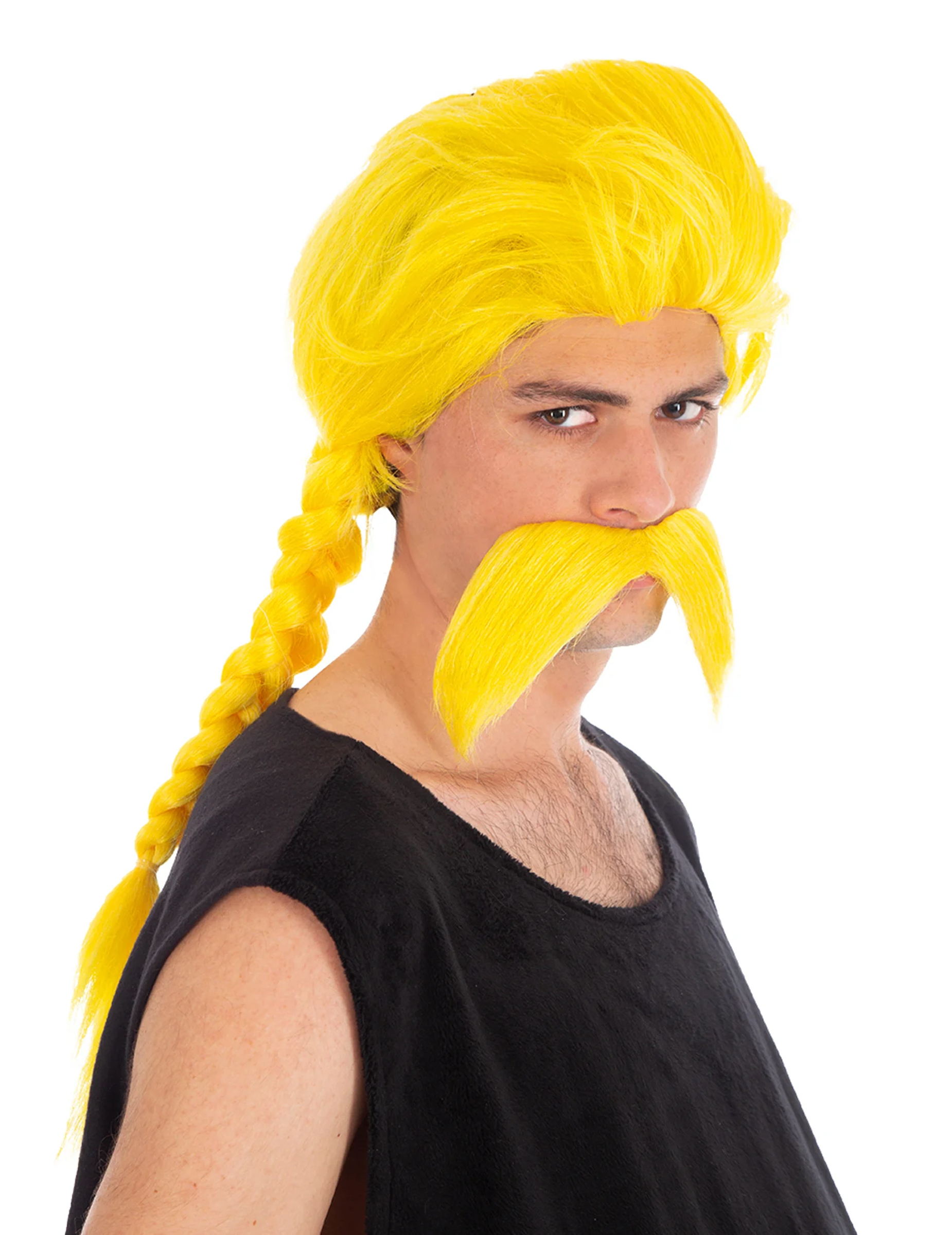 Verleihnix-Accessoires für Herren Bart und Perücke gelb Verleihnix-Accessoires für Herren Bart und Perücke gelb von CHAKS