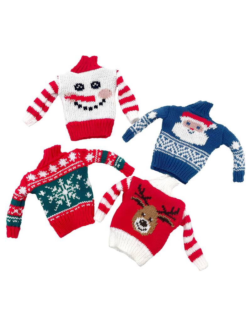 Weihnachts Pullover für Wichtel Puppe Elf zufälliges Modell Weihnachts Pullover für Wichtel Puppe Elf zufälliges Modell von CHAKS