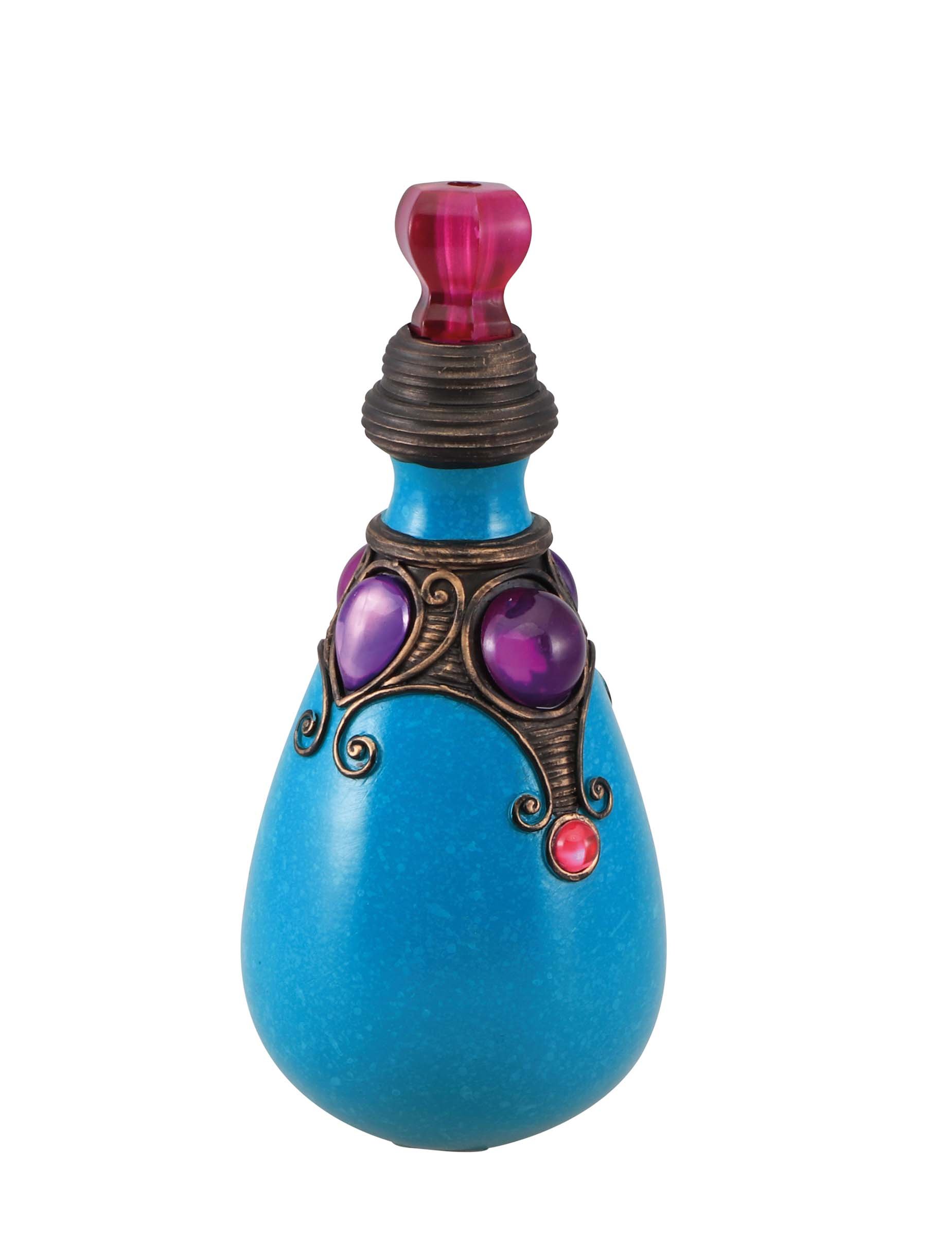 Zaubertrank Flasche aus Kunstharz Blau 20 cm Deko Halloween Zaubertrank Flasche aus Kunstharz Blau 20 cm Deko Halloween von CHAKS