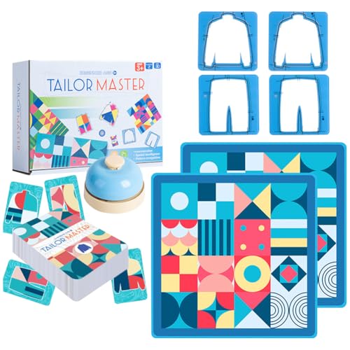 CHANGYUE Schneider Master Brettspiel Grafische Farbform Matching Game Geschenke (Zwischenprodukt) von CHANGYUE