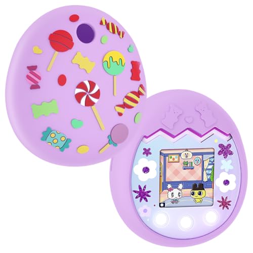 CHANGYUE Silicon Soft Case Cover Stoßdämpfer Schutzhülle Anti-Kratzer-Schutzhauthülle mit Karabiner for Pix Interactive Virtual Pet Machine CHANGYUE Silicon Soft Case Cover Stoßdämpfer Schutzhülle Anti-Kratzer-Schutzhauthülle mit Karabiner for Pix Interactive Virtual Pet Machine von CHANGYUE