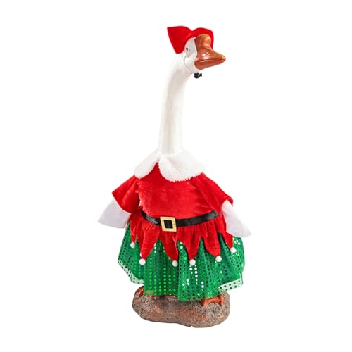 CHANGYUE Weihnachtsgans -Outfit, Weihnachtsdekoration Veranda Gänse Outfits, Goosen Kleidung Rasengäste Kleidung for Innenräume im Freien im Freien im Freien Rasenkunstdekoration (c) von CHANGYUE