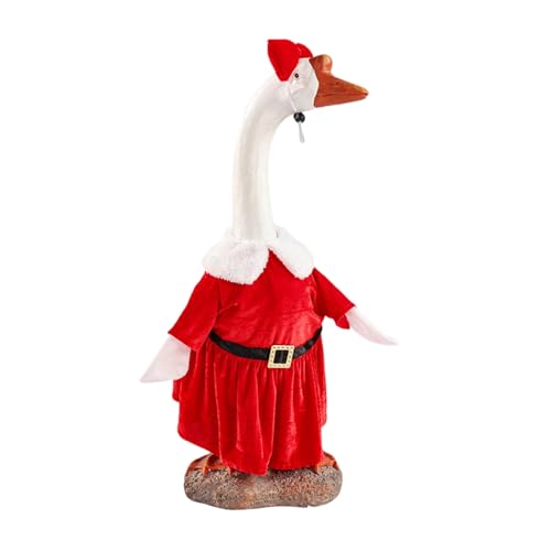 CHANGYUE Weihnachtsgans -Outfit, Weihnachtsdekoration Veranda Gans Outfits, Goosen Kleidung Rasengäste Kleidung for Innenräume im Freien im Freien im Freien Rasenkunstdekoration (D) von CHANGYUE