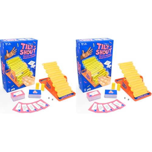 Tilt 'n' Shout – Rasantes Familienpartyspiel, Kippe die Wippe mit 150 einzigartigen Kategorien, Rufe Deine Antwort, Perfekt for Spieleabende, Kinder und Erwachsene Tilt 'n' Shout – Rasantes Familienpartyspiel, Kippe die Wippe mit 150 einzigartigen Kategorien, Rufe Deine Antwort, Perfekt for Spieleabende, Kinder und Erwachsene von CHANGYUE