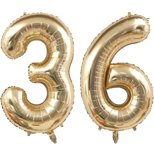 40 Zoll Gold Luftballon Zahlen 36 Champagner Gold Ballon 36. Geburtstag Deko Hellgold Folienballon Zahl 36 Riesenzahl Ballon 36 Party Hochzeit Kindergeburtstag Geburtstag Nummer 36 40 Zoll Gold Luftballon Zahlen 36 Champagner Gold Ballon 36. Geburtstag Deko Hellgold Folienballon Zahl 36 Riesenzahl Ballon 36 Party Hochzeit Kindergeburtstag Geburtstag Nummer 36 von CHANGZHONG