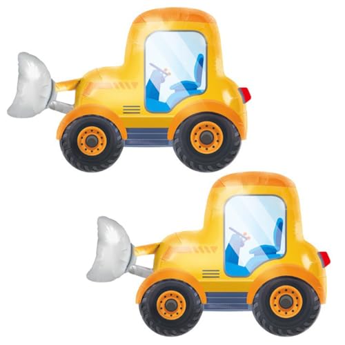 Bagger Luftballons Groß Auto Folienballons Bulldozer Ballon Kinder Geschenke Baby Show Bau Geburtstag Party Dekoration 2 Stück Bagger Luftballons Groß Auto Folienballons Bulldozer Ballon Kinder Geschenke Baby Show Bau Geburtstag Party Dekoration 2 Stück von CHANGZHONG