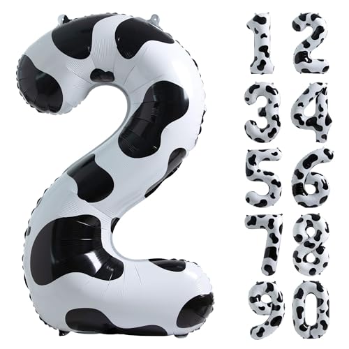 Kuh Zahl 2 Luftballon Geburtstag Dekorationen 40 Zoll Zahlen 2 Ballon Cowgirl Thema Zahl Ballons für 2. Geburtstag Party Bauernhof Scheune Dekor für Kinder Kuh Zahl 2 Luftballon Geburtstag Dekorationen 40 Zoll Zahlen 2 Ballon Cowgirl Thema Zahl Ballons für 2. Geburtstag Party Bauernhof Scheune Dekor für Kinder von CHANGZHONG