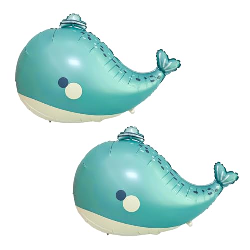 Luftballons Wal 2 Stück Mattes Wal Ballon Ozean-Tier-Ballons Große Schöne Karikatur Dekor Kindergeburtstag Geburtstag Party Ozean Party Dekoration für Jungen Mädchen Geburtstagsdeko Luftballons Wal 2 Stück Mattes Wal Ballon Ozean-Tier-Ballons Große Schöne Karikatur Dekor Kindergeburtstag Geburtstag Party Ozean Party Dekoration für Jungen Mädchen Geburtstagsdeko von CHANGZHONG