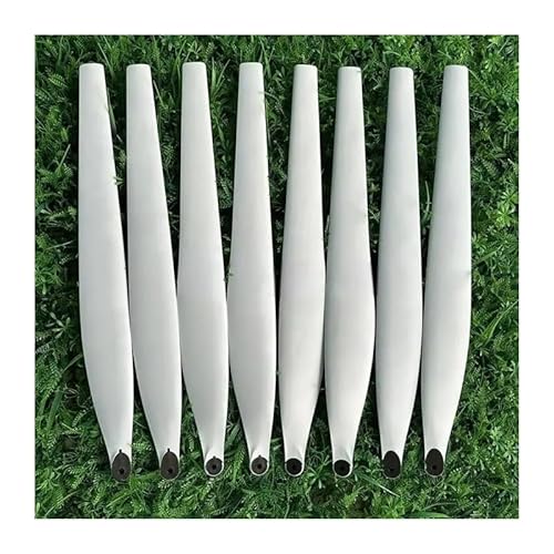 CHAOJIEOZ Agras T20P/T40/T50 U5413 L5415 Kohlefaser-Kunststoff-Mix, weiße Propeller for D-JI Agras Landwirtschaftsdrohne, Zubehör(Set of 8 pcs U5413) von CHAOJIEOZ