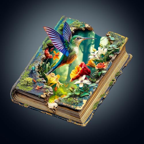 Holzpuzzle Erwachsene, 200 Teile Flying Story Holz Puzzle Erwachsen, Unregelmäßige Einzigartige Holzpuzzle Tierform, Weihnachts Geschenke für Familie Freunde (34 * 30.9cm) von CHARMIBLE