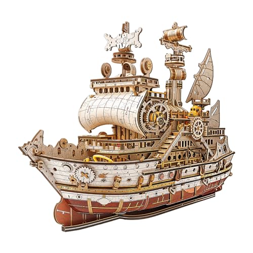 Holzpuzzle Erwachsene, 205 Teile 3D-Frachtschiff Puzzles, 34 * 33cm Wood Puzzle, Unregelmäßige Einzigartige Tierform Holzpuzzles für Erwachsen, Schön Geschenk für Familie und Freunde Holzpuzzle Erwachsene, 205 Teile 3D-Frachtschiff Puzzles, 34 * 33cm Wood Puzzle, Unregelmäßige Einzigartige Tierform Holzpuzzles für Erwachsen, Schön Geschenk für Familie und Freunde von CHARMIBLE