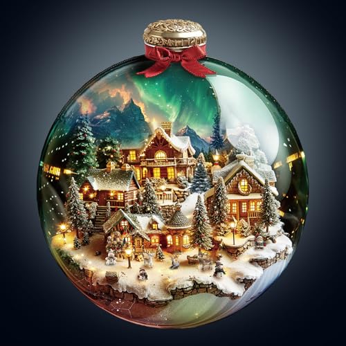Holzpuzzle Erwachsene, 225 Teile Weihnachtskristallkugel Puzzles, 34 * 30cm Wood Puzzle, Unregelmäßige Einzigartige Tierform Holzpuzzles für Erwachsen, Schön Geschenk für Familie und Freunde von CHARMIBLE