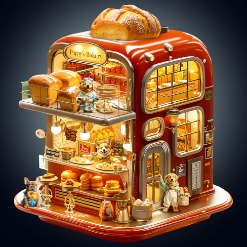 Holzpuzzle Erwachsene, 255 Teile Welpenbäckerei Puzzles, 34 * 31.3cm Wood Puzzle, Unregelmäßige Einzigartige Tierform Holzpuzzles für Erwachsen, Schön Geschenk für Familie und Freunde Holzpuzzle Erwachsene, 255 Teile Welpenbäckerei Puzzles, 34 * 31.3cm Wood Puzzle, Unregelmäßige Einzigartige Tierform Holzpuzzles für Erwachsen, Schön Geschenk für Familie und Freunde von CHARMIBLE