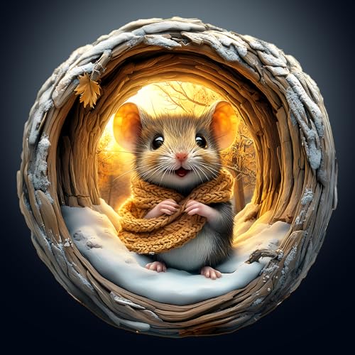 Holzpuzzle Erwachsene, 300 Teile Visuell 3D Höhlen Maus Holz Puzzles Erwachsene, 34x34cm Wooden Puzzle, Unregelmäßige Einzigartige Puzzle, Holzpuzzle Tierform, Puzzle Holz Mit Box Aus Holz Holzpuzzle Erwachsene, 300 Teile Visuell 3D Höhlen Maus Holz Puzzles Erwachsene, 34x34cm Wooden Puzzle, Unregelmäßige Einzigartige Puzzle, Holzpuzzle Tierform, Puzzle Holz Mit Box Aus Holz von CHARMIBLE
