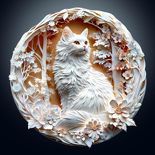 Holzpuzzle Erwachsene, 300 Teile Visuell 3D Katze Holz Puzzle Erwachsene, 34x33.4cm Wooden Puzzle, Unregelmäßige Einzigartige Puzzle, Holzpuzzle Tierform, Holz Puzzle Mit Box Aus Holz Holzpuzzle Erwachsene, 300 Teile Visuell 3D Katze Holz Puzzle Erwachsene, 34x33.4cm Wooden Puzzle, Unregelmäßige Einzigartige Puzzle, Holzpuzzle Tierform, Holz Puzzle Mit Box Aus Holz von CHARMIBLE