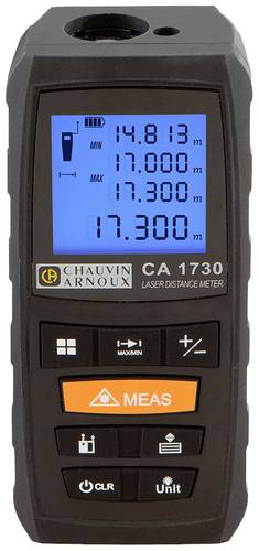 Chauvin Arnoux CA 1730 Laser-Entfernungsmesser inkl. Messschiene Messbereich (max.) (Details) 60m von CHAUVIN ARNOUX