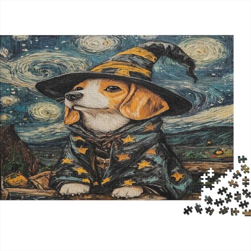 BAdlerhunde Puzzle 1000 Teile,für Erwachsene, Impossible Puzzle,farbenfrohes Legespiel,Geschicklichkeitsspiel Für Die Ganze Familie,Erwachsenenpuzzle Puzzel 1000pcs (75x50cm) von CHCAIOVO