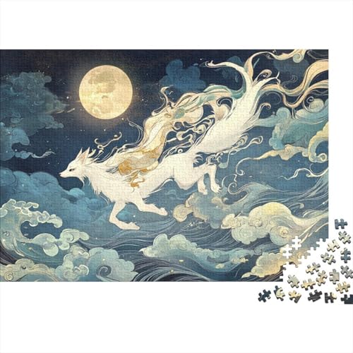 Fuchs 1000 Teile,Impossible Puzzle,Geschicklichkeitsspiel Für Die Ganze Familie, Erwachsenen Puzzlespiel Puzzel 1000pcs (75x50cm) von CHCAIOVO