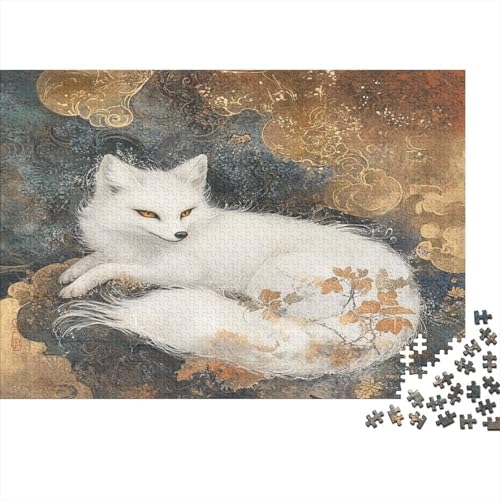 Fuchs Puzzlespiel 1000 Teile Erwachsene -Puzzle 1000 Stück Spiel Puzzles Für Erwachsene Kinder Puzzle Erwachsenen Puzzlespiel Puzzel 1000pcs (75x50cm) von CHCAIOVO