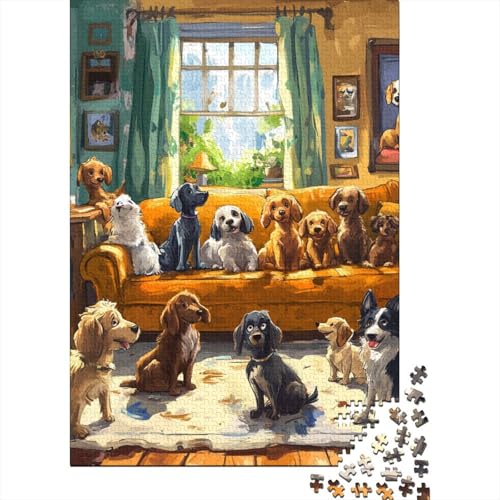 Gemütliches Häuschen Puzzle 1000 Teile Schwer Puzzle Spielzeug Pädagogisches Spiel Impossible Herausforderung Spielzeug Für Erwachsene Kinder 1000pcs (75x50cm) von CHCAIOVO