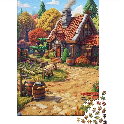 Ordnungs Haus Puzzles 1000 Teile Schwer Puzzle Spielzeug Pädagogisches Spiel Impossible Herausforderungsspielzeug Für Erwachsene Und Kinder Ab 12 Jahren 1000pcs (75x50cm) von CHCAIOVO