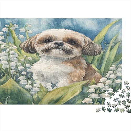 Pekinesisch 1000 Teile,Impossible Puzzle,Geschicklichkeitsspiel Für Die Ganze Familie, Erwachsenen Puzzlespiel Puzzel 1000pcs (75x50cm) von CHCAIOVO