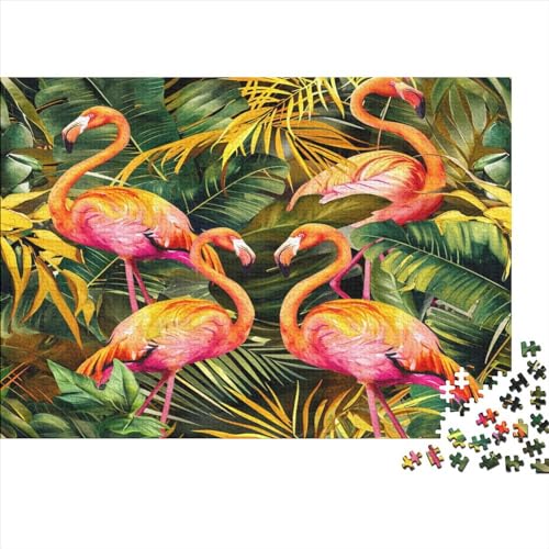 Rosa Flamingos Puzzle 1000 Teile Puzzle Für Erwachsene Und Kinder Ab 14 Jahren,Puzzlespiel Erwachsenen Puzzlespiel Puzzel 1000pcs (75x50cm) von CHCAIOVO