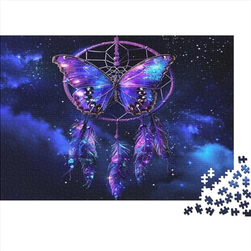 Schmetterling Puzzle 1000 Teile Puzzle Erwachsene Schwieriges Schwer Puzzle Für Erwachsene Und Kinder Ab 14 Jahren Puzzel 1000pcs (75x50cm) von CHCAIOVO
