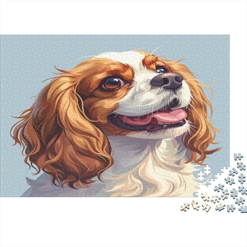 Springer Spaniel Puzzle 1000 Teile Für Erwachsene Und Kinder Ab 14 Jahren Für Stressabbauer Puzzel 1000pcs (75x50cm) von CHCAIOVO