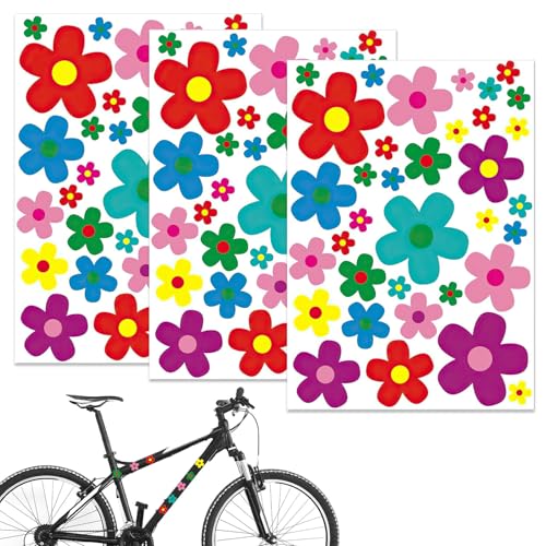 CHDZSW 3 Stück-105 Pcs Fahrrad Aufkleber, Blümchen Sommer Violett Aufkleber Blumen CHDZSW 3 Stück-105 Pcs Fahrrad Aufkleber, Blümchen Sommer Violett Aufkleber Blumen von CHDZSW