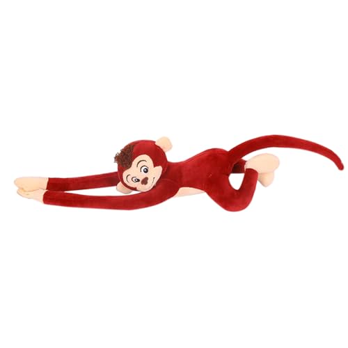 CHELEI2019 70,1 cm großer Affen-Plüschtier mit langem Arm, Plüsch-Dekor-Spielzeug, rot CHELEI2019 70,1 cm großer Affen-Plüschtier mit langem Arm, Plüsch-Dekor-Spielzeug, rot von CHELEI2019