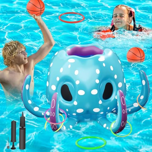 CHENBOOW Pool-Basketballkorb,Schwimmender Basketballkorb,Pool Spielzeug,Schwimmbad Spielzeug,Ringwurfspiel Kinder,Aufblasbares Spiel,für Beachparty Hawaii Party Schwimmbad Strand CHENBOOW Pool-Basketballkorb,Schwimmender Basketballkorb,Pool Spielzeug,Schwimmbad Spielzeug,Ringwurfspiel Kinder,Aufblasbares Spiel,für Beachparty Hawaii Party Schwimmbad Strand von CHENBOOW