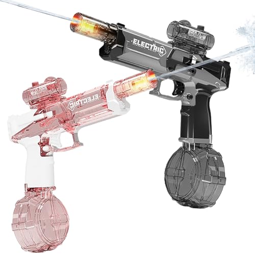 Elektrische Wasserpistole,2 Stück Automatische Wasserpistole,Wasserpistole für Kinder Erwachsene,für Sommerpool,Strandparty Spielzeug Elektrische Wasserpistole,2 Stück Automatische Wasserpistole,Wasserpistole für Kinder Erwachsene,für Sommerpool,Strandparty Spielzeug von CHENBOOW
